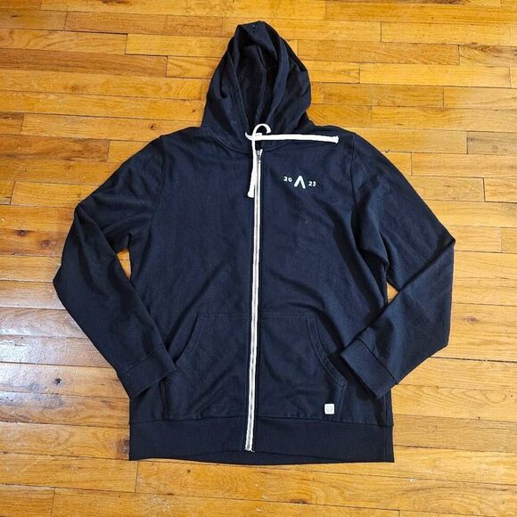 Other - Marine Layer Full Zip Black Hoodie Jacket Size Large